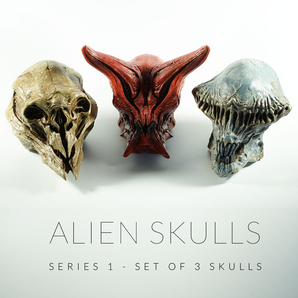 Alien Skulls Series 1